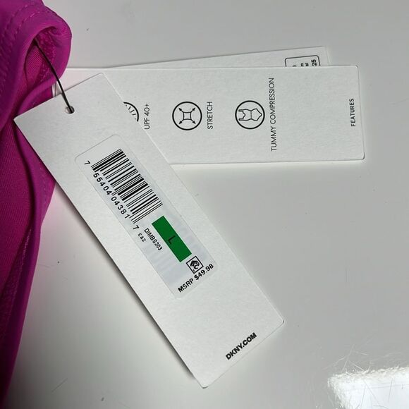 DKNY Women's Mid Rise Bikini Bottom - Picture 6 of 7